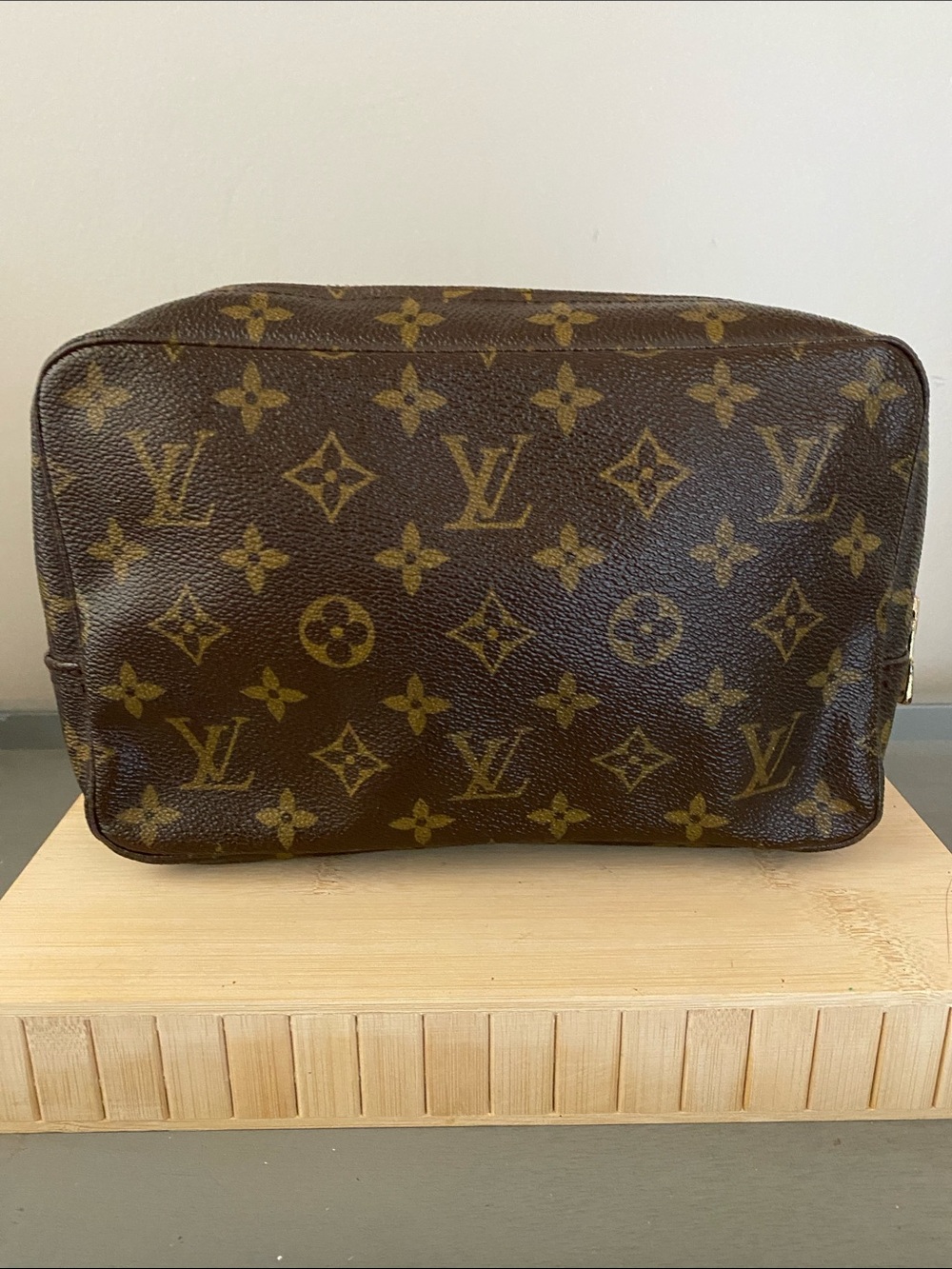 Louis Vuitton Monogram Trousse 28 Toiletry Bag With Dust Bag